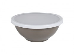 bo-camp-melamine-kom-met-deksel-taupe-15-,-7- cm